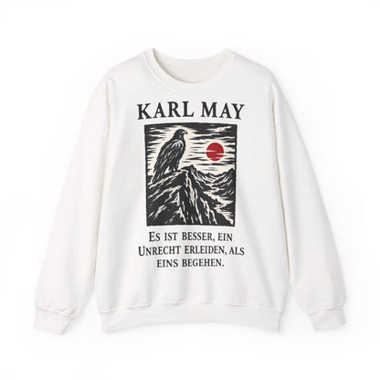 Unisex Sweatshirt mit Zitat - May - Es ist besser – front