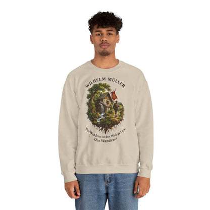 Unisex Sweatshirt mit Zitat - Müller - Das Wandern – person-2