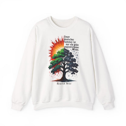 Unisex Sweatshirt mit Zitat - Heine - Deutscher Sommer – front