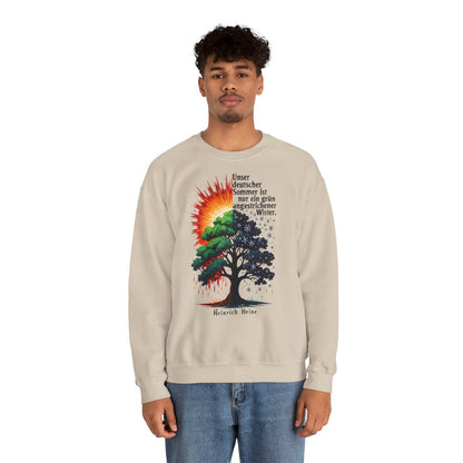 Unisex Sweatshirt mit Zitat - Heine - Deutscher Sommer – person-2