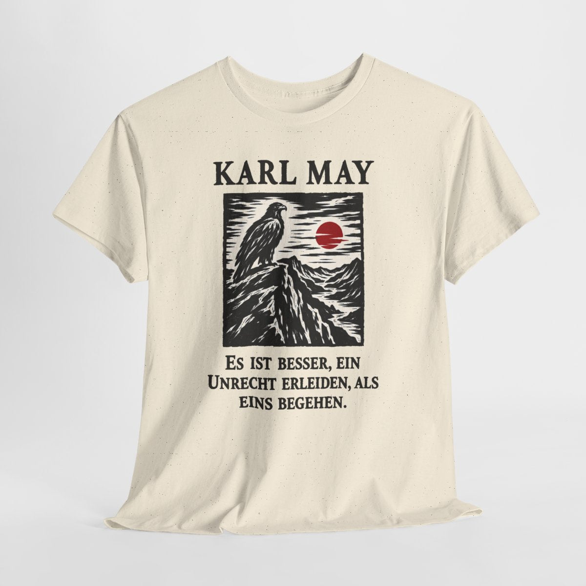 Unisex T-Shirt mit Zitat - May - Es ist besser – hanging-1