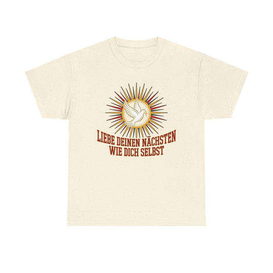 Unisex T-Shirt mit Zitat - Bibel - Liebe deinen Nächsten – front
