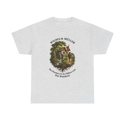 Unisex T-Shirt mit Zitat - Müller - Das Wandern – front