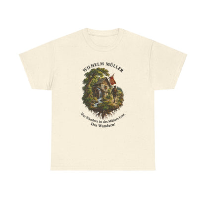 Unisex T-Shirt mit Zitat - Müller - Das Wandern – front