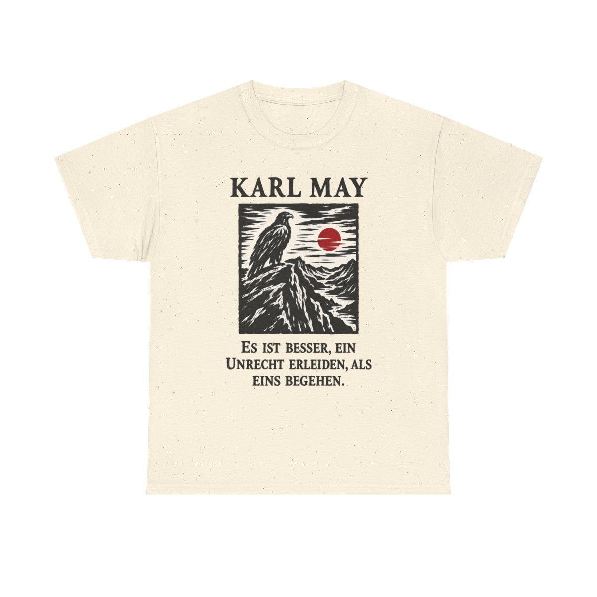 Unisex T-Shirt mit Zitat - May - Es ist besser – front