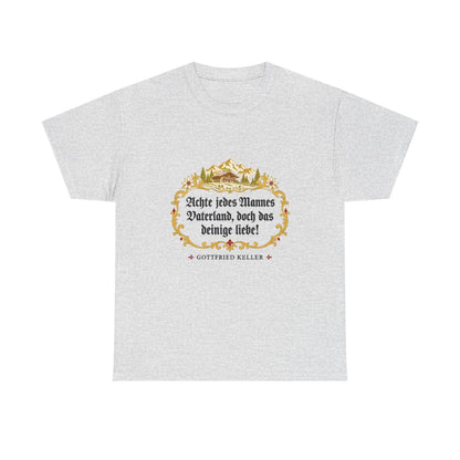 Unisex T-Shirt mit Zitat - Keller - Das deinige liebe – front