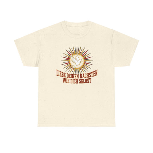 Unisex T-Shirt mit Zitat - Bibel - Liebe deinen Nächsten – front
