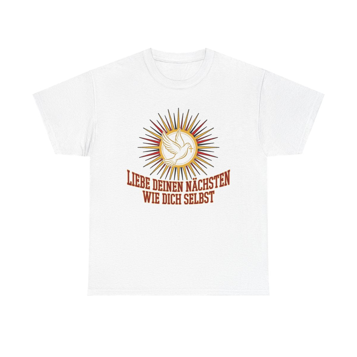 Unisex T-Shirt mit Zitat - Bibel - Liebe deinen Nächsten – front